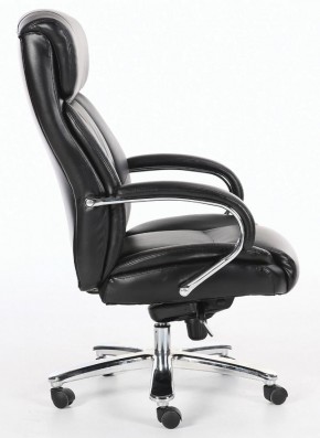 Кресло офисное BRABIX "Direct EX-580" (хром/рециклированная кожа/черное) 531824 в Асбесте - asbest.mebel-74.com | фото