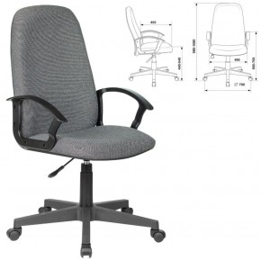 Кресло офисное BRABIX "Element EX-289", ткань, серое, 532093 в Асбесте - asbest.mebel-74.com | фото