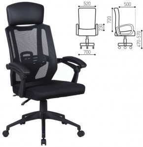Кресло офисное BRABIX "Nexus ER-401" (черное) 531835 в Асбесте - asbest.mebel-74.com | фото