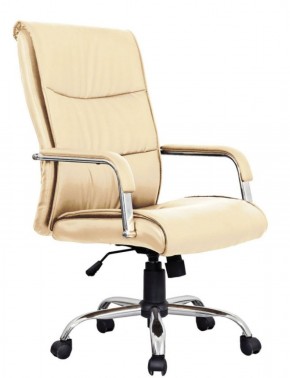 Кресло офисное BRABIX "Space EX-508" (экокожа, хром, бежевое) 531165 в Асбесте - asbest.mebel-74.com | фото