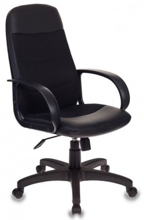 Кресло руководителя Бюрократ CH-808AXSN/LBL+TW-11 черный в Асбесте - asbest.mebel-74.com | фото