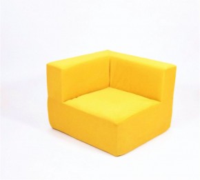 Кресло-угловое-модуль бескаркасное Тетрис 30 (Жёлтый) в Асбесте - asbest.mebel-74.com | фото