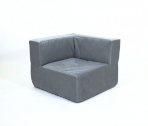 Кресло-угловое-модуль бескаркасное Тетрис 30 (Серый) в Асбесте - asbest.mebel-74.com | фото
