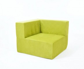 Кресло-угловое-модуль бескаркасное Тетрис 30 (Зеленый) в Асбесте - asbest.mebel-74.com | фото