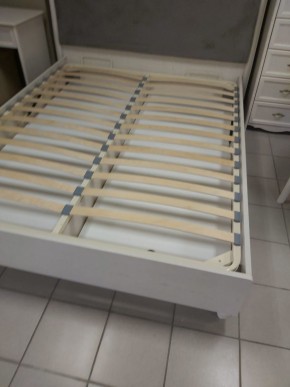 Кровать 2-х спальная (1,6 м) Венеция дуб седан/ЭКОКОЖА с подъемным механизмом (ВНКР-1[3]) в Асбесте - asbest.mebel-74.com | фото