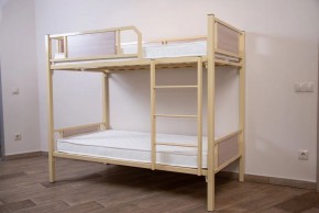 Кровать 2-х ярусная "Лео" (900*1900) *без вставок ЛДСП в Асбесте - asbest.mebel-74.com | фото