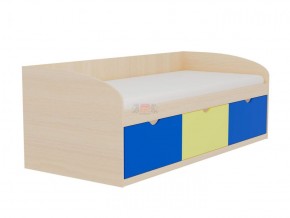 Кровать-8 одинарная с 3-мя ящиками (800*1900) ЛДСП в Асбесте - asbest.mebel-74.com | фото