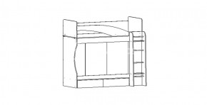 Кровать Бемби МДФ (фасад 3D) в Асбесте - asbest.mebel-74.com | фото