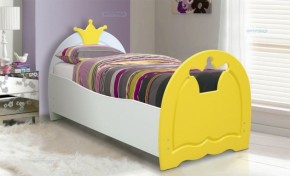 Кровать детская Корона (700*1400) МДФ матовый в Асбесте - asbest.mebel-74.com | фото