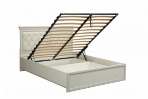 Кровать двойная 40.12-03 (ш.1600) "Эльмира" с подъемным механизмом (белый) в Асбесте - asbest.mebel-74.com | фото