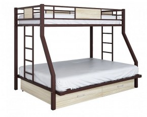 Кровать двухъярусная «Гранада-ЯЯ 140» с ящиками в Асбесте - asbest.mebel-74.com | фото