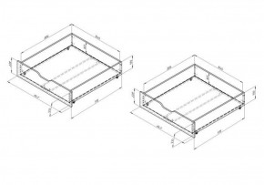 Кровать двухъярусная с диваном "Мадлен-ЯЯ" с ящиками в Асбесте - asbest.mebel-74.com | фото