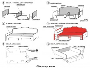 Кровать Фея 1800 с двумя ящиками в Асбесте - asbest.mebel-74.com | фото