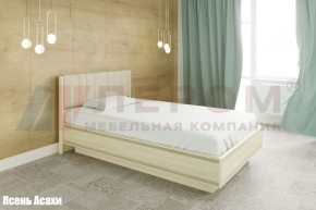 Кровать КР-1011 с мягким изголовьем в Асбесте - asbest.mebel-74.com | фото
