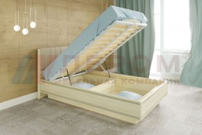 Кровать КР-1012 с мягким изголовьем в Асбесте - asbest.mebel-74.com | фото