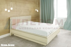 Кровать КР-1013 с мягким изголовьем в Асбесте - asbest.mebel-74.com | фото