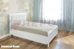 Кровать КР-1031 с мягким изголовьем в Асбесте - asbest.mebel-74.com | фото