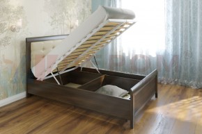 Кровать КР-1031 с мягким изголовьем в Асбесте - asbest.mebel-74.com | фото