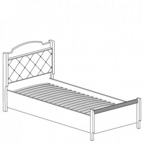 Кровать одинарная №865 "Ралли" в Асбесте - asbest.mebel-74.com | фото