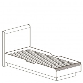 Кровать одинарная №873 Джексон в Асбесте - asbest.mebel-74.com | фото
