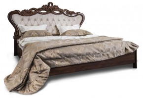 Кровать с мягким изголовьем Афина 1600 (караваджо) ламели в Асбесте - asbest.mebel-74.com | фото