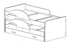 Кровать выкатная Радуга (Матрешка) 800*1600/1650 в Асбесте - asbest.mebel-74.com | фото
