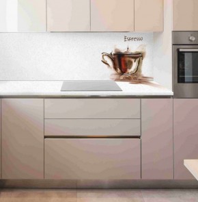 Кухонный фартук со столешницей (А-012) в едином стиле (3050 мм) в Асбесте - asbest.mebel-74.com | фото