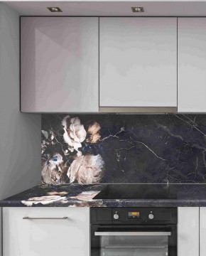 Кухонный фартук со столешницей (А-014) в едином стиле (3050 мм) в Асбесте - asbest.mebel-74.com | фото