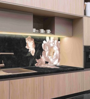 Кухонный фартук со столешницей (А-05) в едином стиле (3050 мм) в Асбесте - asbest.mebel-74.com | фото