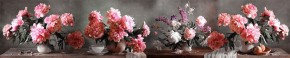 Кухонный фартук Цветы 316 МДФ матовый (3000) Flowers в Асбесте - asbest.mebel-74.com | фото