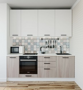 Кухонный гарнитур Демо 2200 (Стол. 26мм) в Асбесте - asbest.mebel-74.com | фото
