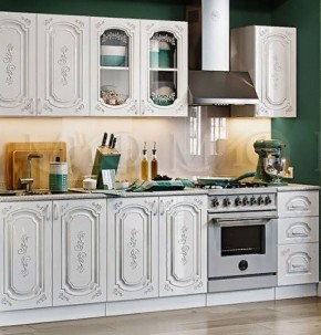 ЛИЗА-2 Кухонный гарнитур 1,8 Белый глянец холодный в Асбесте - asbest.mebel-74.com | фото
