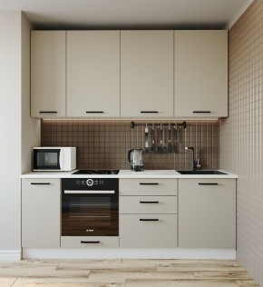 Кухонный гарнитур Шампань 2200 (Стол. 26мм) в Асбесте - asbest.mebel-74.com | фото