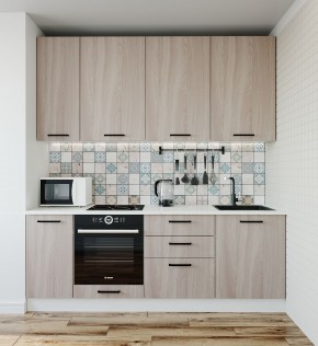 Кухонный гарнитур Шимо 2200 (Стол. 26мм) в Асбесте - asbest.mebel-74.com | фото