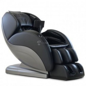 Массажное кресло PS6500 черно-серебряное в Асбесте - asbest.mebel-74.com | фото