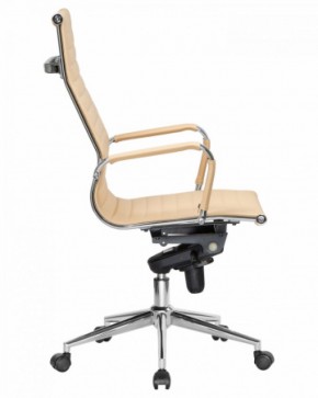 Офисное кресло для руководителей DOBRIN CLARK LMR-101F бежевый в Асбесте - asbest.mebel-74.com | фото