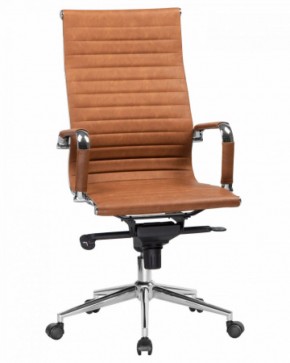 Офисное кресло для руководителей DOBRIN CLARK LMR-101F светло-коричневый №321 в Асбесте - asbest.mebel-74.com | фото
