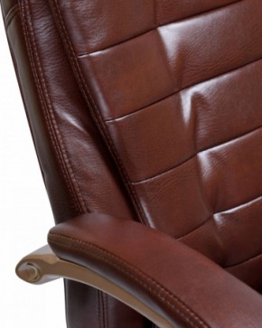 Офисное кресло для руководителей DOBRIN DONALD LMR-106B коричневый в Асбесте - asbest.mebel-74.com | фото