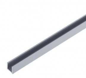Планка торцевая "П" 4 мм для стеновой панели (алюминий) в Асбесте - asbest.mebel-74.com | фото