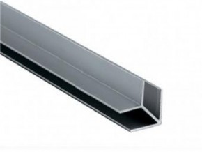 Планка угловая "W" 4 мм для стеновой панели (алюминий) в Асбесте - asbest.mebel-74.com | фото