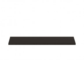 Полка ОРИОН для шкафа широкая, цвет Дуб Венге в Асбесте - asbest.mebel-74.com | фото