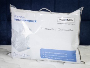PROxSON Комплект подушек Terra Compack (Микрофибра Полотно) 50x70 в Асбесте - asbest.mebel-74.com | фото