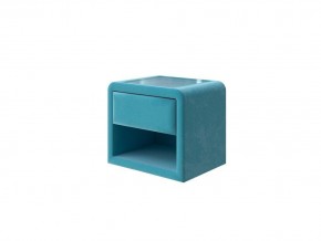 PROxSON Тумба Cube (Ткань: Велюр Shaggy Azure) 52x41 в Асбесте - asbest.mebel-74.com | фото