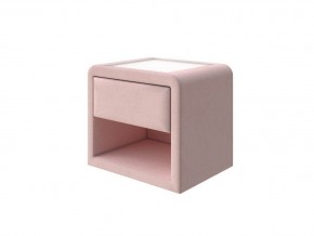 PROxSON Тумба Cube (Ткань: Велюр Ultra Розовый мусс) 52x41 в Асбесте - asbest.mebel-74.com | фото