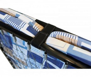 Раскладная кровать Здоровье 1440*600, пленка, матрас ППУ 40 мм в Асбесте - asbest.mebel-74.com | фото