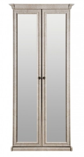 Шкаф 2-х створчатый с Зеркалом Афина (крем корень) в Асбесте - asbest.mebel-74.com | фото