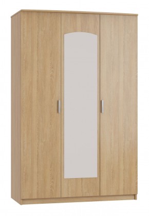 Шкаф 3-х дверный с зеркалом Шк210.1 МС Ирина в Асбесте - asbest.mebel-74.com | фото