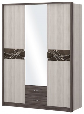 Шкаф 3-х дверный с зеркалом Шк68.2 МС Николь в Асбесте - asbest.mebel-74.com | фото