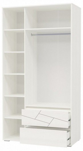 Шкаф 3-х дверный с ящиками АДЕЛИНА (4-4832рам.б) в Асбесте - asbest.mebel-74.com | фото