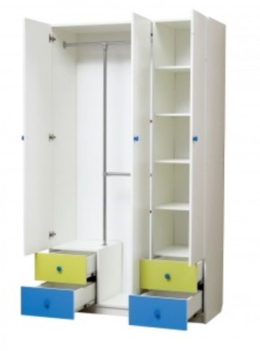 Шкаф 3-х дверный с ящиками Радуга (1200) в Асбесте - asbest.mebel-74.com | фото